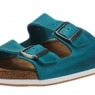 BIRKENSTOCK Arizona Normal Pantoletten türkis